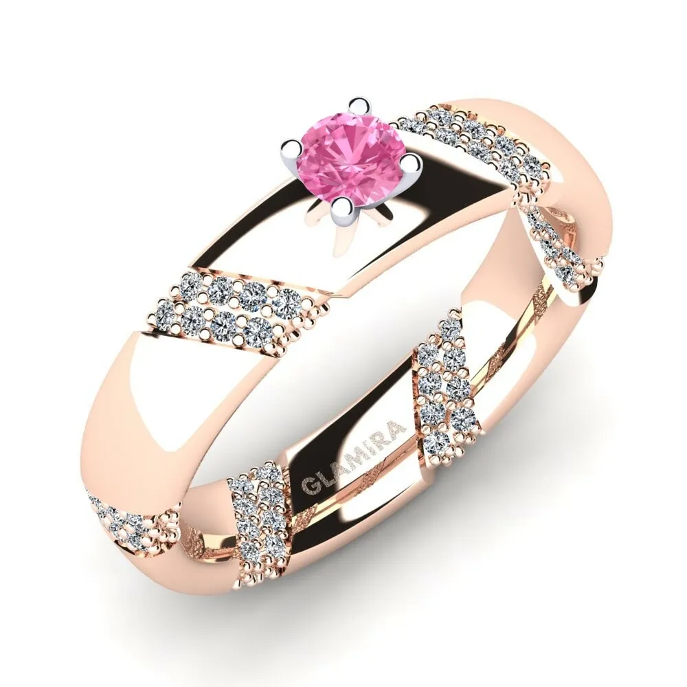 Anillo de compromiso Orlena 0.16 crt