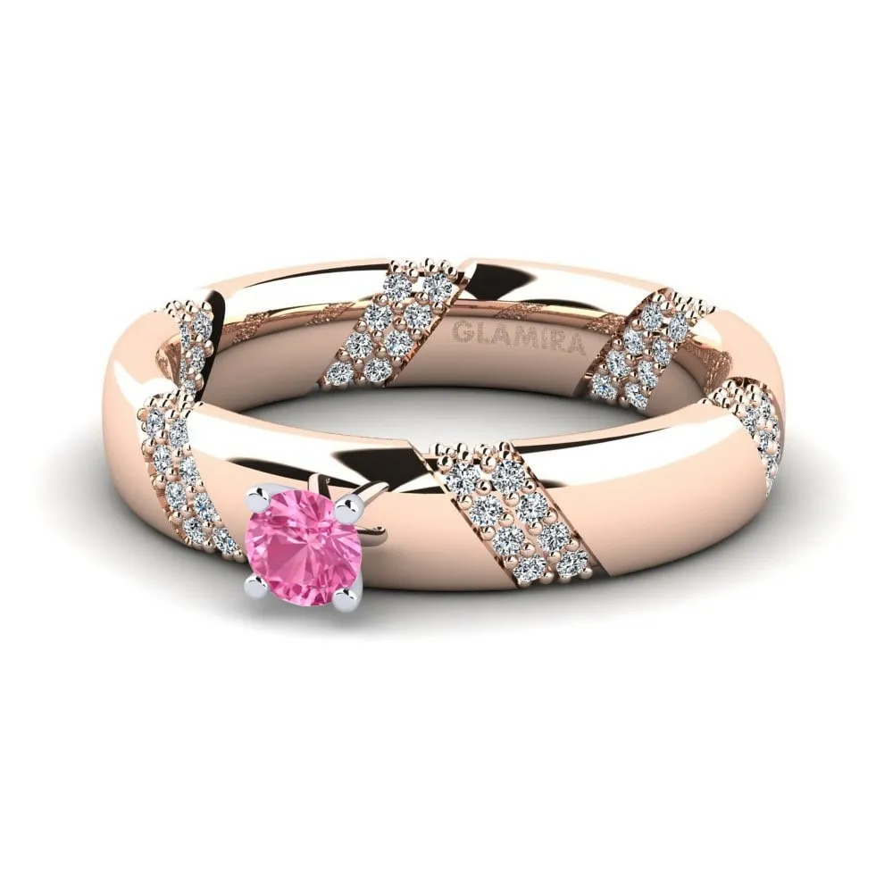 Anillo de compromiso Orlena 0.16 crt