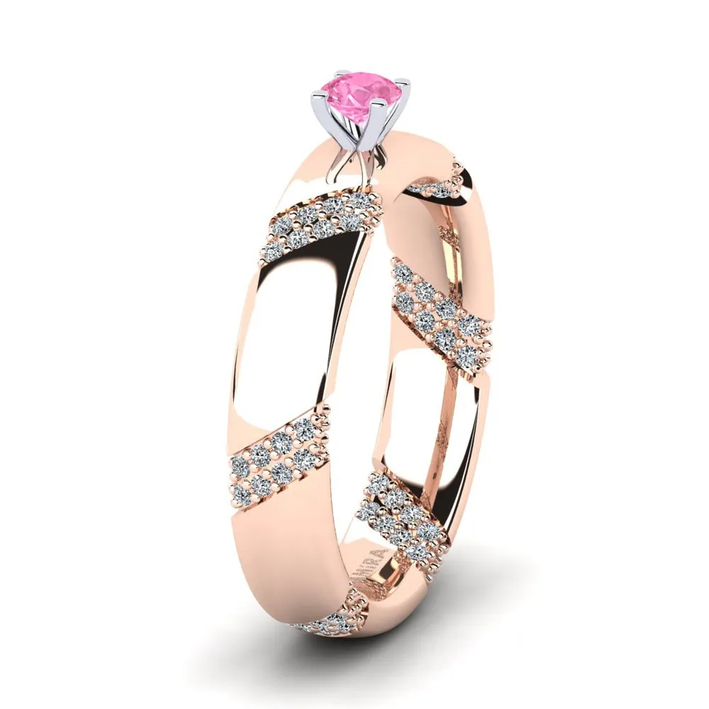 Anillo de compromiso Orlena 0.16 crt